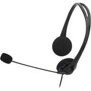 Compucessory CCS 15154 Lightweight Stereo Headphones With Mic - Stereo