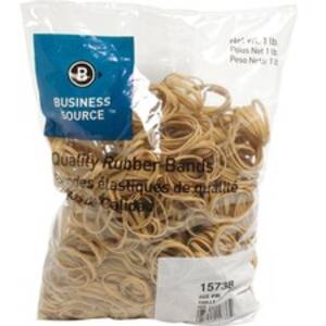 Business BSN 15738 Quality Rubber Bands - Size: 30 - 2 Length X 0.1 Wi