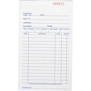 Business BSN 39551 All-purpose Carbonless Triplicate Forms - 50 Sheet(