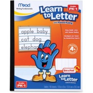 Acco MEA 48122 Mead Learn To Letter Writing Book Printed Book  Book