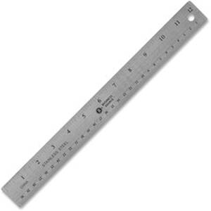 Business BSN 32361 Nonskid Stainless Steel Ruler - 12 Length - 116, 13