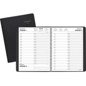 Acco AAG 7022205 At-a-glance Two-person Daily Appointment Book - Julia