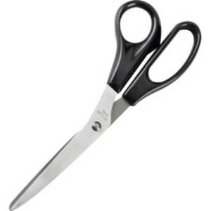 Business BSN 65647 Stainless Steel Scissors - 8 Overall Length - Bent-