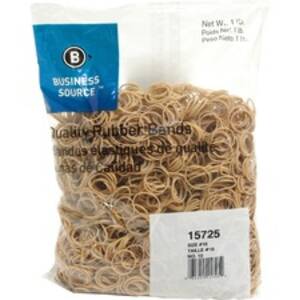 Business BSN 15725 Quality Rubber Bands - Size: 10 - 1.3 Length X 0.1 