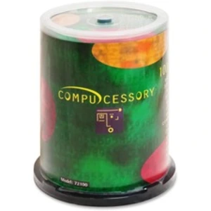 Compucessory CCS 72100 Cd Recordable Media - Cd-r - 52x - 700 Mb - 100
