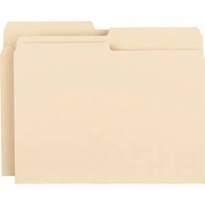 Business BSN 17524 12 Tab Cut Letter Recycled Top Tab File Folder - 8 
