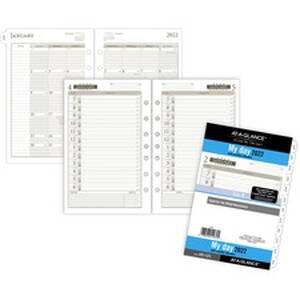 Acco AAG 481125 Day Runner 1ppd Dated Daily Planner Refills - Julian D