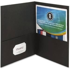 Business BSN 78490 Letter Recycled Pocket Folder - 8 12 X 11 - 125 She