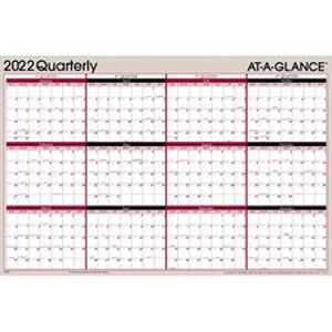 Acco AAG A123 At-a-glance Erasablereversible Yearly Wall Planner - Jul