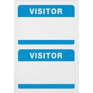 Advantus AVT 97190 Advantus Self-adhesive Visitor Badges - Visitor - 2