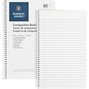 Business BSN 10966 College Ruled Composition Books - 80 Sheets - Wire 