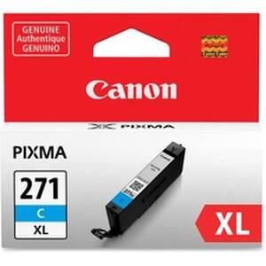 Original Canon 0337C001 Cli-271 Ink Cartridge - Inkjet - High Yield - 