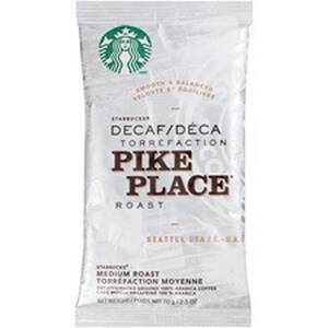 Starbucks SBK 12420994 Starbucks Pike Place Decaf Coffee Packets - Dec