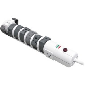 Compucessory CCS 25664 180 Degree 8-outlet Surge Protector - 8 - 2160 
