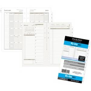Acco AAG 471225 Day Runner Pro Planner Refill - Julian Dates - Daily -