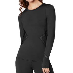 Urban URBAN SAV US105BLKS-S Carnegie Women's Long Sleeve Top In Black
