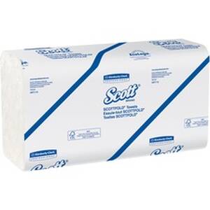Kimberly KCC 01980 Scott Scott Paper Towels - 9.40 X 12.40 - White - P