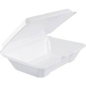 Dart DCC 205HT1 Dart Insulated Foam Hinged Lid Containers - - Polystyr