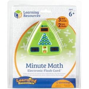 Learning LRN LER6965 Minute Math Electronic Flash Card - Skill Learnin