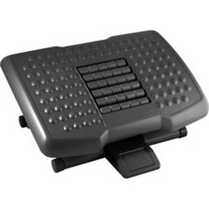 Kantek FR750 Premium Ergonomic Footrest With Rollers - 4 - 6.50 Adjust