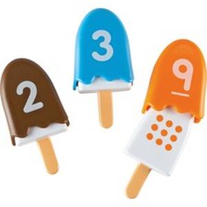 Learning LRN 7344 Smart Snacks Number Pops Set - Themesubject: Learnin