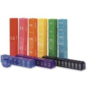 Learning LRN 2509 Fraction Tower Cubes Set - Themesubject: Learning - 