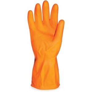 Impact PGD 8430L Proguard Deluxe Flock Lined 12 Latex Gloves - Large S