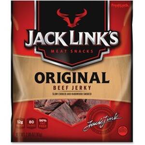 Jack JCK 87631 Jack Link's Beef Jerky - - Carton - 1  Bag