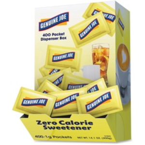 Genuine GJO 70468 Joe Sucralose Zero Calorie Sweetener Packets - 0 Lb 