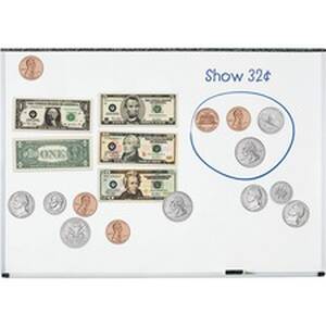 Learning LRN 5080 Double-sided Magnetic Money Set - Themesubject: Lear