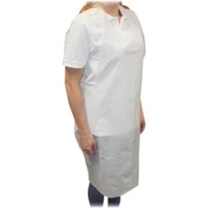 Impact IMP MDP46WS Disposable Poly Apron - Polyethylene - For Food Ser
