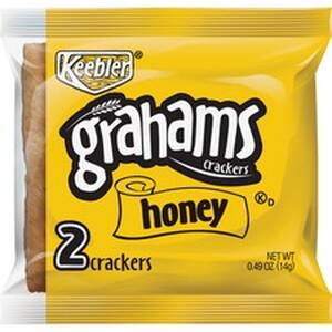 Kelloggs KEB 38406 Keebler Grahams Honey Crackers - Individually Wrapp