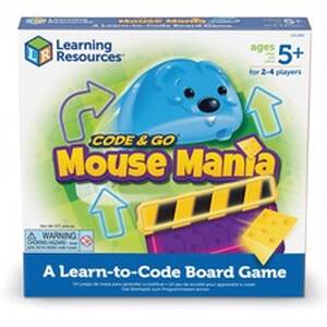 Learning LRN LER2863 Code  Go Mouse Mania Board Game - Strategy - 2 To