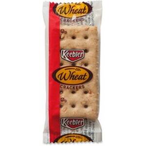 Kelloggs KEB 05066 Keeblerreg Wheat Crackers - Wheat - Packet - 2 - 30