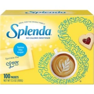 Heartland SNH 200025CT Splenda No Calorie Sweetener Packets - Packet -