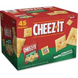 Kelloggs KEB 10892 Cheez-itreg White Cheddar Crackers - Individually W