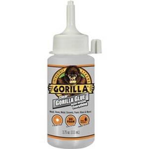 Gorilla GOR 4537502 Gorilla Clear Glue - 3.75 Fl Oz - 1 Each - Clear