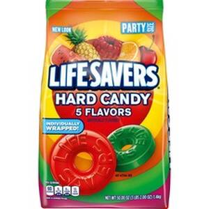 Mars MRS 28098 Life Savers Hard Candy - Cherry, Raspberry, Watermelon,