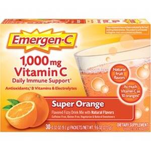 Glaxosmithkline GKC 30203 Emergen-c Super Orange Vitamin C Drink Mix -