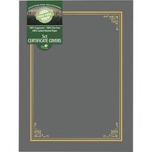 Geographics GEO 49114 Letter Certificate Holder - 8 12 X 11 - Gray - 1