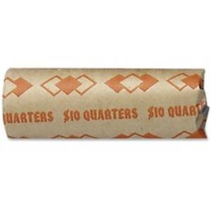 Iconex ICX 94190093 Tubular Kraft Paper Coin Wrappers - Total $10 In 2