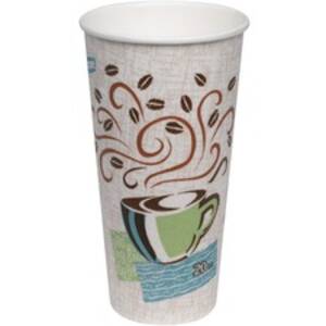 Georgia DXE 5320CD Dixie Perfectouch Insulated Paper Hot Coffee Cups B