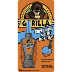 Gorilla GOR 6770002 Gorilla Micro Precise Super Glue - 0.19 Oz - 1 Eac