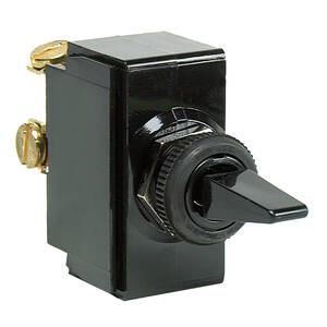 Cole 54100-BP Standard Toggle Switch Spst On-off 2 Screw