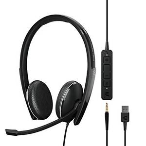 Epos 1000902 Adapt 165t Usb Ii, On-ear, Double-sided Usb-c Headset, 3.