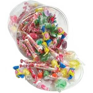 Office OFX 00002 Office Snax All Tyme Assorted Candy Tub - Assorted - 