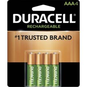 Duracell DUR NLAAA4BCD Ion Core Rechargeable Aaa Batteries - For Multi