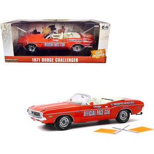 Greenlight 13569 1971 Dodge Challenger Convertible Official Pace Car O