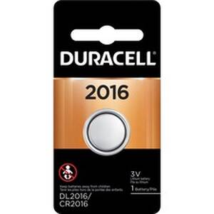 Duracell DUR DL2016BCT Duralock 2016 Lithium Battery - For Glucose Mon