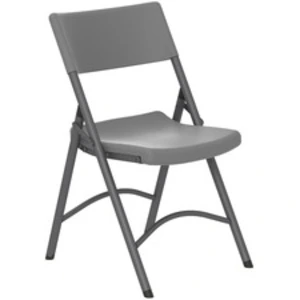 Dorel CSC 60410SGY4E Dorel Zown Classic Commercial Resin Folding Chair